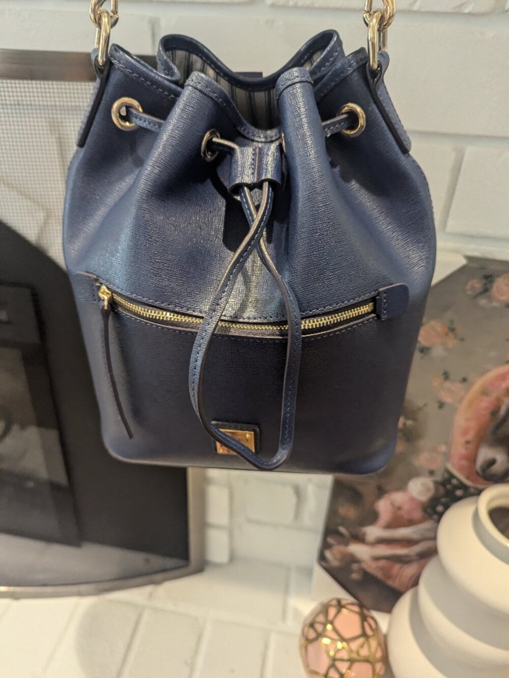 Coach Bucket Bag...Navy
